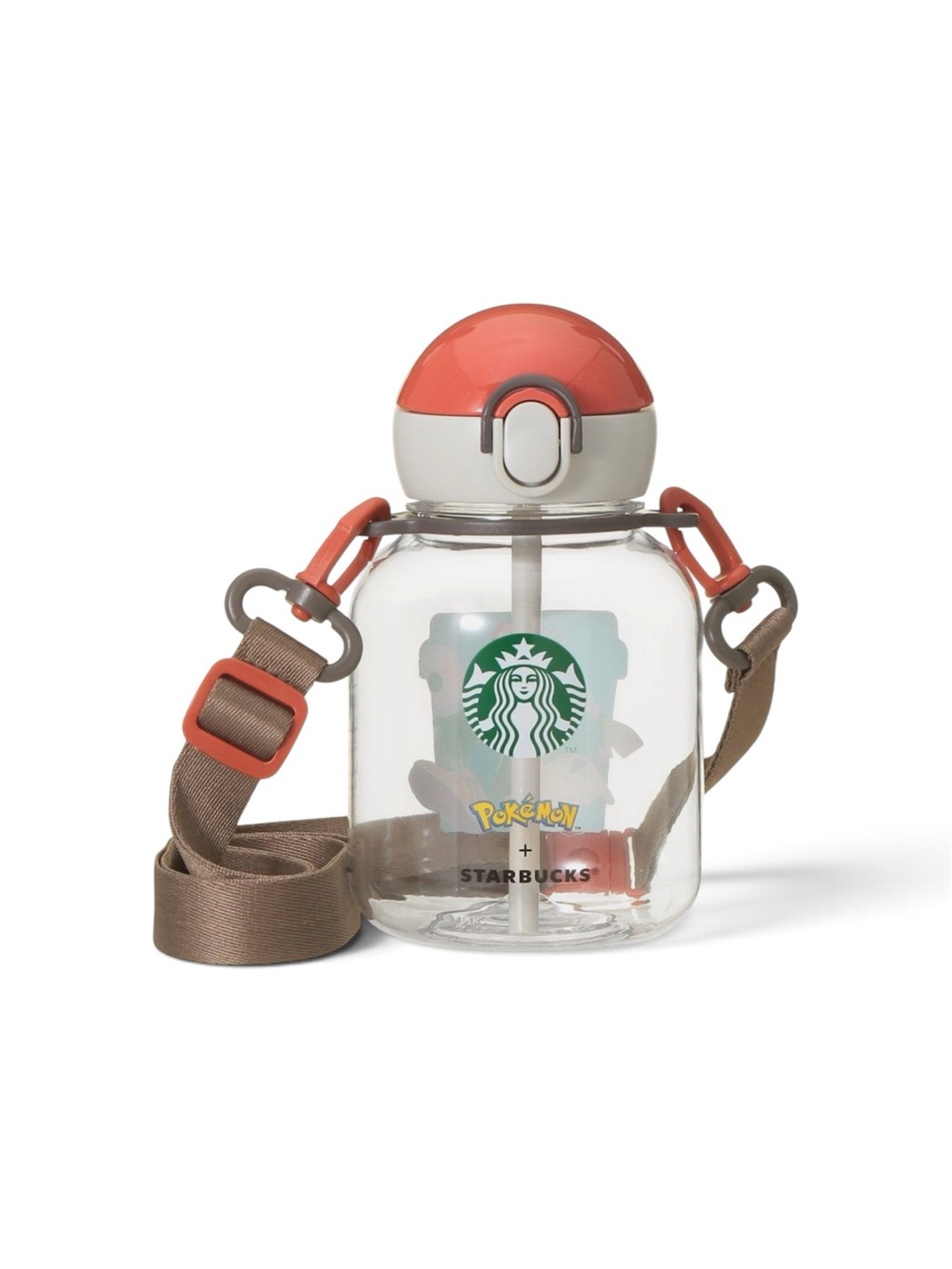 Starbucks Pokemon Pikachu Coffee Adventure Straw Tumbler 458ml Japan exclusive